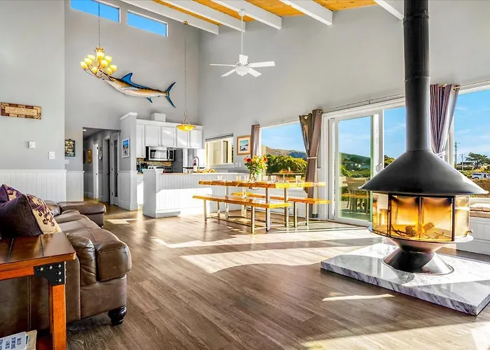 Bodega Bay Beach Home Views Fire Table Dogs Ok